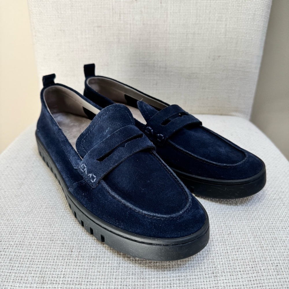 VIONIC Uptown Loafer Navy Suede size 10 - Picture 12 of 16
